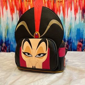 NWT NEW WITH TAGS Simulated Leather Disney’s Aladdin Jafar Backpack